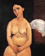 Amedeo Modigliani Seated Nude Sweden oil painting artist